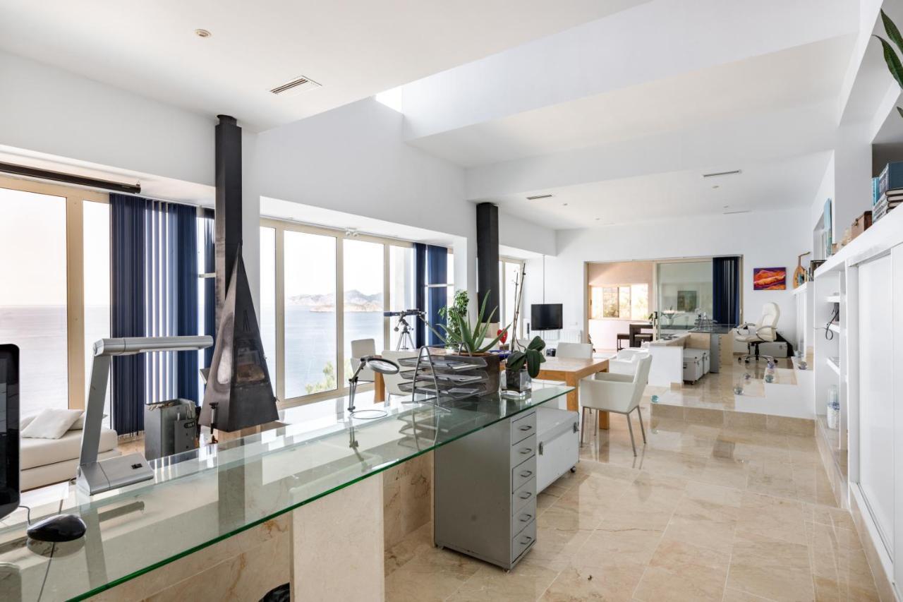 Exclusive Seafront Villa,Private Pool,Gym,Bbq El Toro  Exteriér fotografie