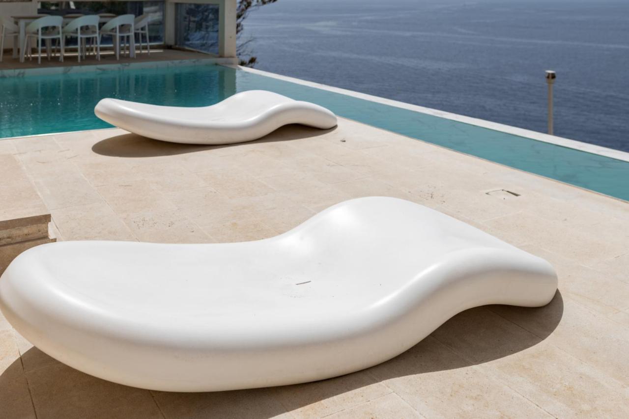 Exclusive Seafront Villa,Private Pool,Gym,Bbq El Toro  Exteriér fotografie