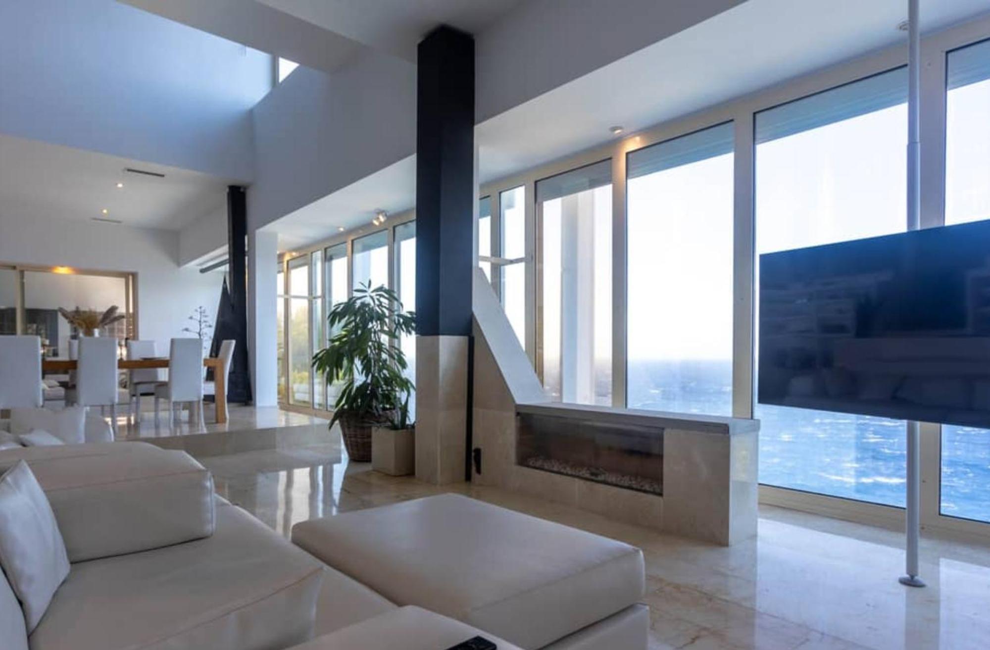 Exclusive Seafront Villa,Private Pool,Gym,Bbq El Toro  Exteriér fotografie